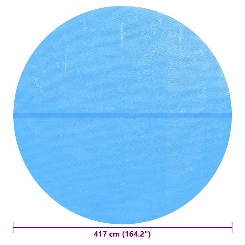 Copertura per Piscina Blu 417 cm in PE 92146