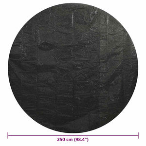 Copertura per Piscina Nera 250 cm PE 92153