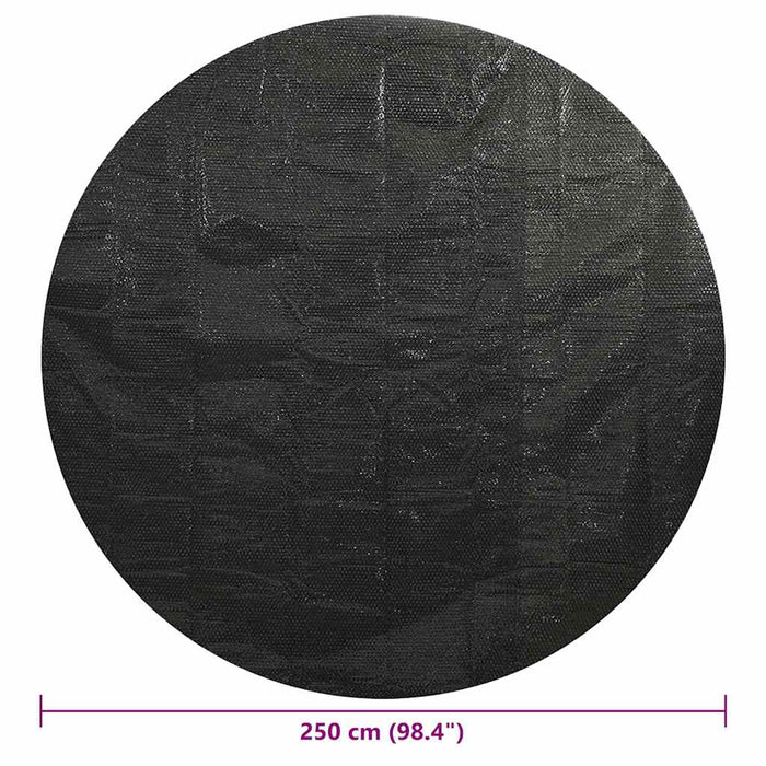 Copertura per Piscina Nera 250 cm PE 92153