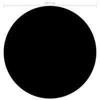 Copertura per Piscina Nera 417 cm PE 92157