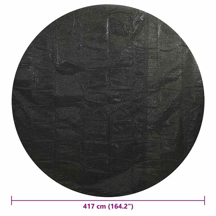 Copertura per Piscina Nera 417 cm PE 92157