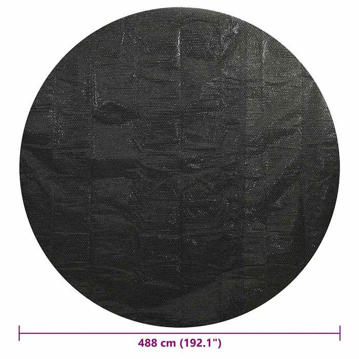 Copertura per Piscina Nera 488 cm PE 92159