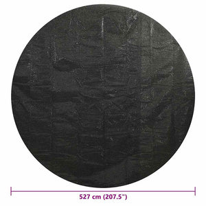 Copertura per Piscina Nera 527 cm PE 92160