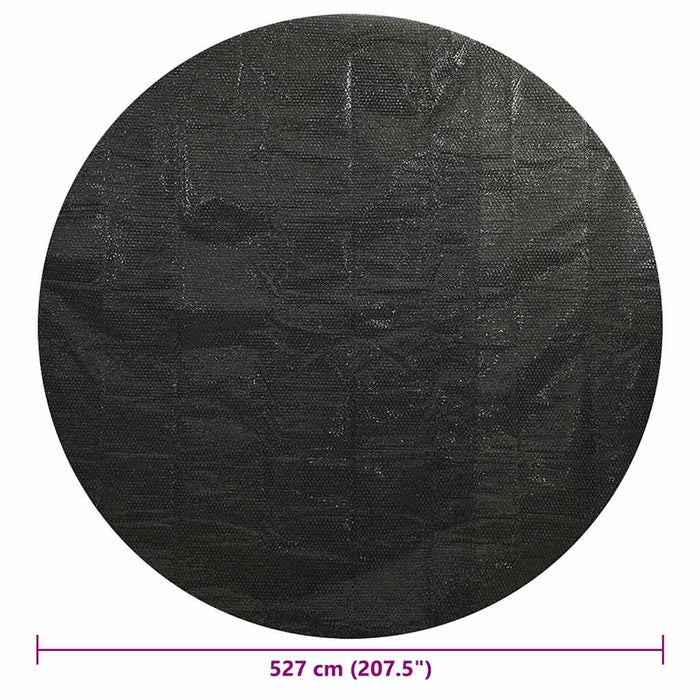Copertura per Piscina Nera 527 cm PE 92160