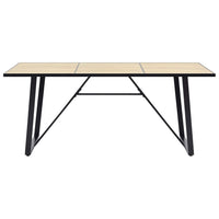 Tavolo da Pranzo Rovere 200x100x75 cm in MDF 281564