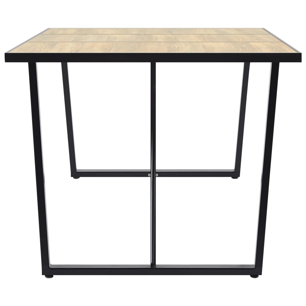 Tavolo da Pranzo Rovere 200x100x75 cm in MDF 281564