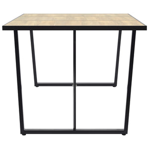 Tavolo da Pranzo Rovere 200x100x75 cm in MDF 281564