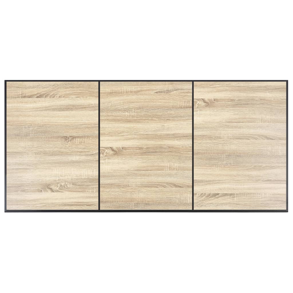 Tavolo da Pranzo Rovere 200x100x75 cm in MDF 281564