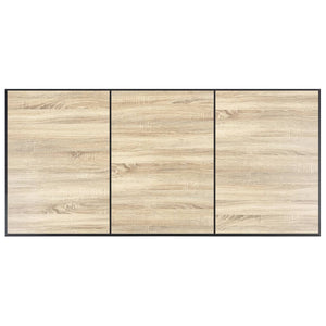 Tavolo da Pranzo Rovere 200x100x75 cm in MDF 281564