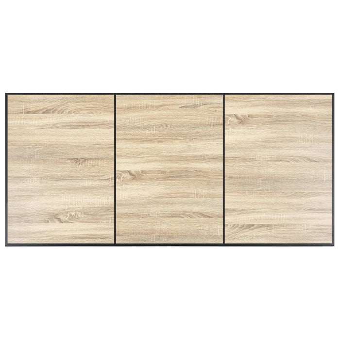 Tavolo da Pranzo Rovere 200x100x75 cm in MDF 281564