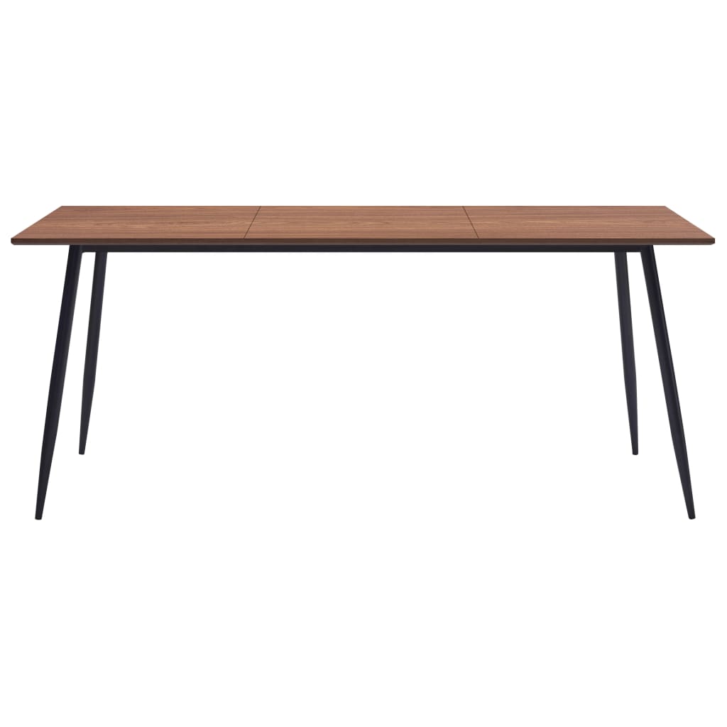 Tavolo da Pranzo Marrone 180x90x75 cm in MDF 281568