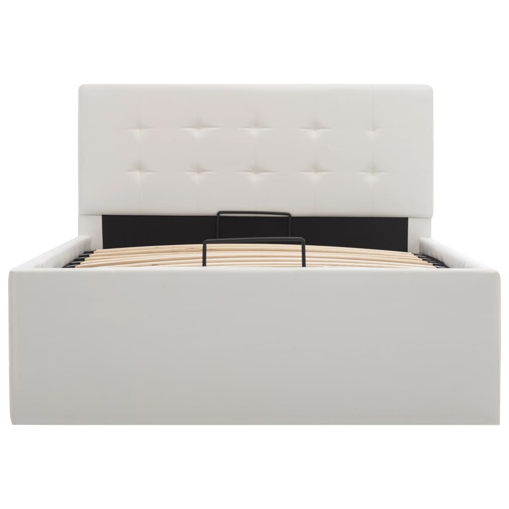 Giroletto con Contenitore Idraulico Bianco Similpelle 100x200cm 285517