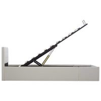 Giroletto con Contenitore Idraulico Bianco Similpelle 100x200cm 285517