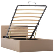 Giroletto Idraulico-Struttura Letto Cappuccino in Similpelle 100x200cm
