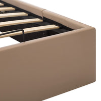 Giroletto Idraulico-Struttura Letto Cappuccino in Similpelle 100x200cm