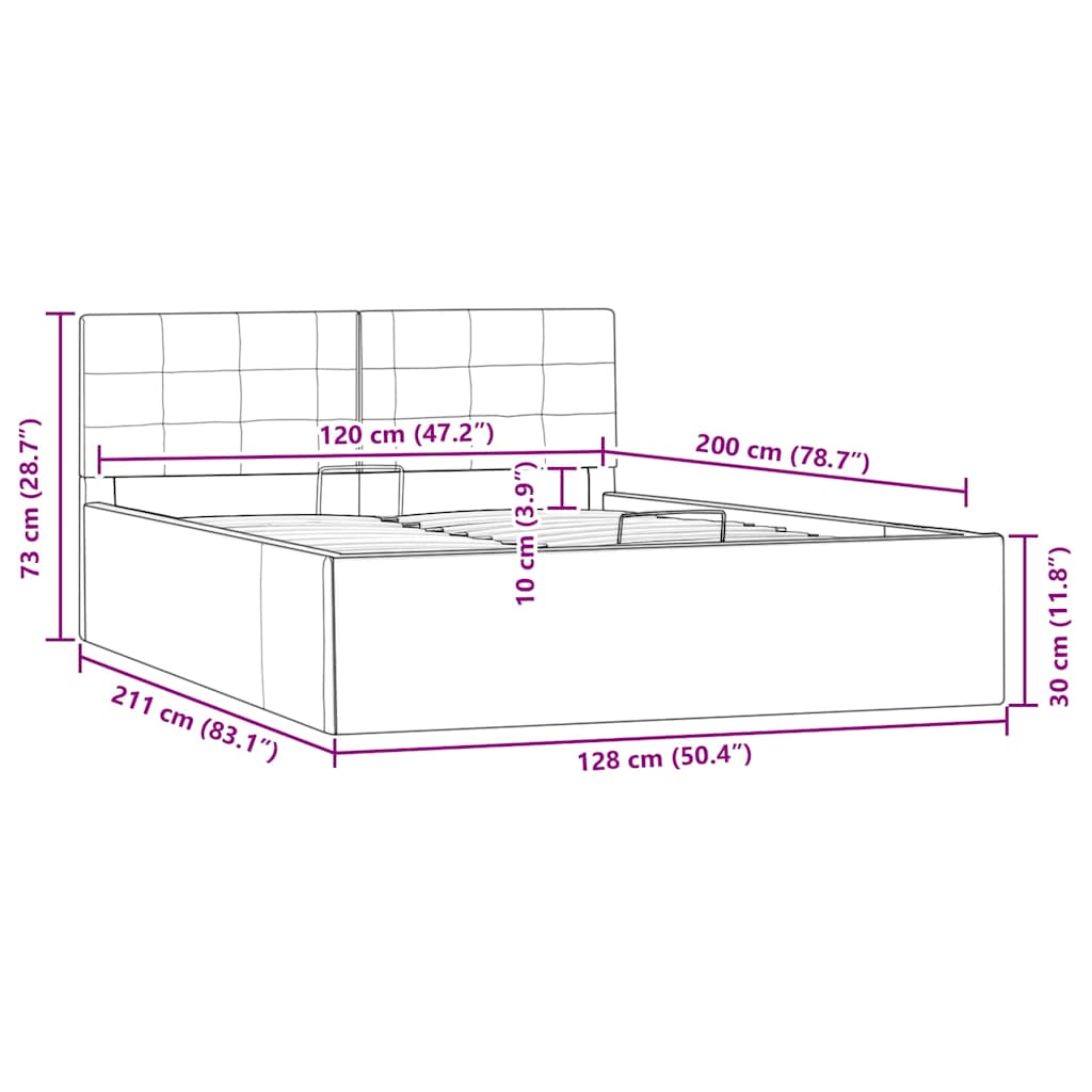 Giroletto Idraulico Cappuccino in Similpelle 120x200cm 285530