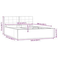 Giroletto Idraulico Cappuccino in Similpelle 120x200cm 285530
