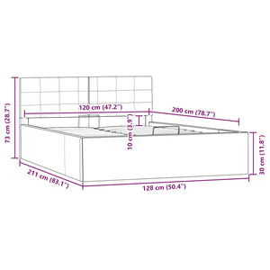 Giroletto Idraulico Cappuccino in Similpelle 120x200cm 285530