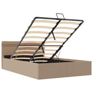 Giroletto Idraulico con LED Cappuccino Similpelle 140x200cm 285561