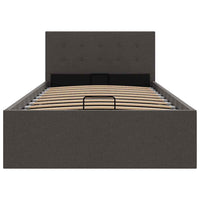 Giroletto Idraulico Contenitore Grigio Scuro Tessuto 90x200cm 285570