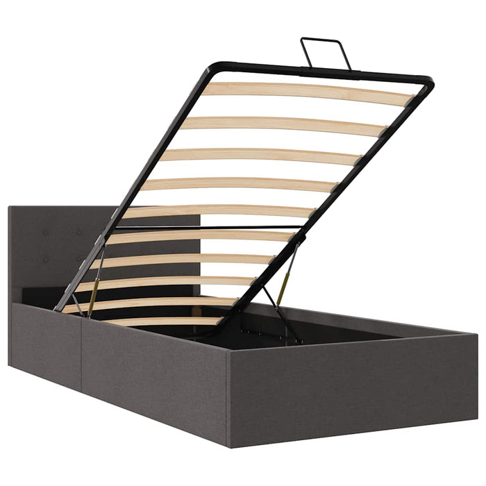 Giroletto Idraulico Contenitore Grigio Scuro Tessuto 90x200cm 285570