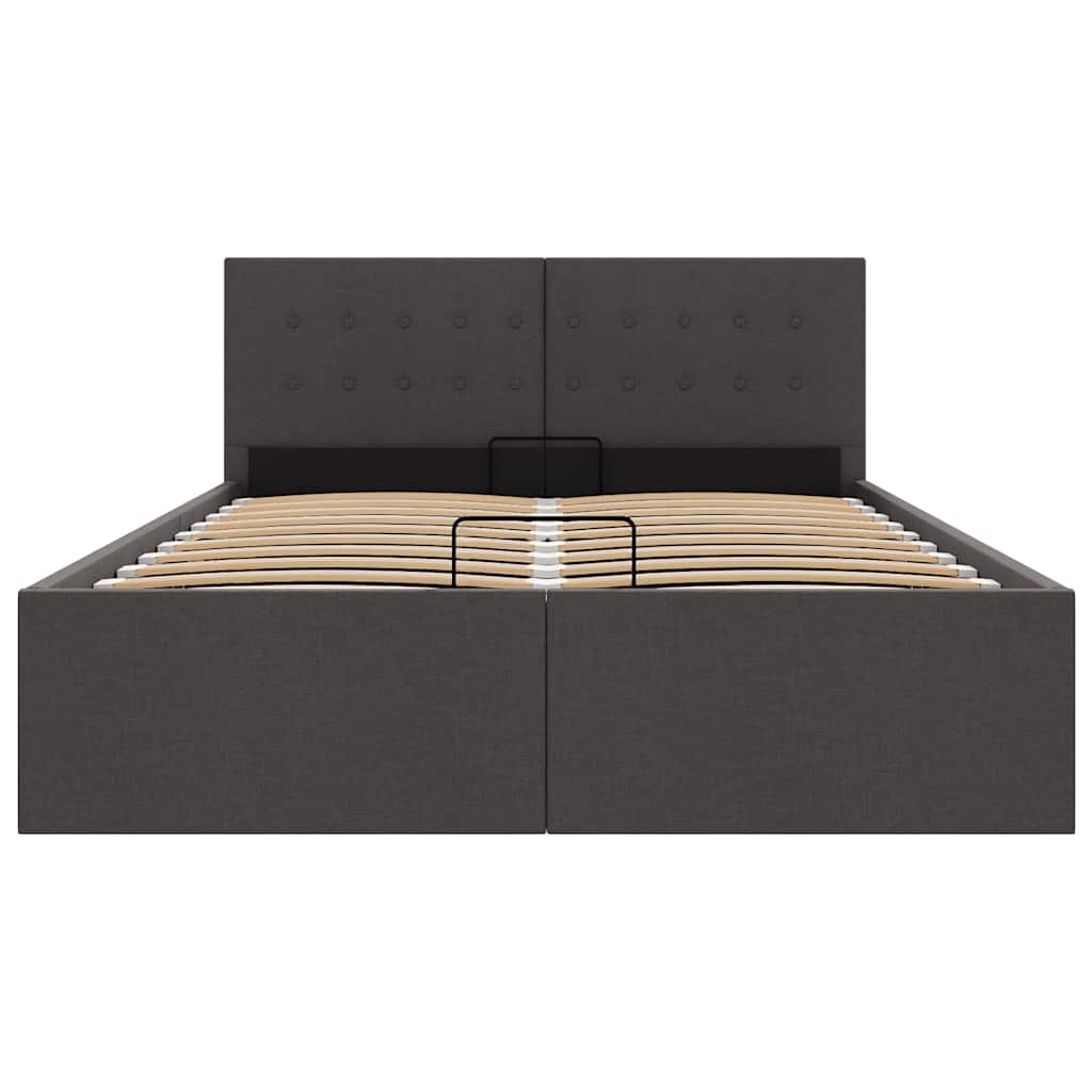 Giroletto Idraulico Contenitore Grigio Scuro Tessuto 140x200cm 285573