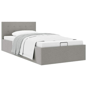 Giroletto Idraulico Contenitore Grigio Chiaro Tessuto 90x200cm 285576