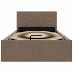 Giroletto con Contenitore Grigio Talpa in Tessuto 90x200 cm 285594