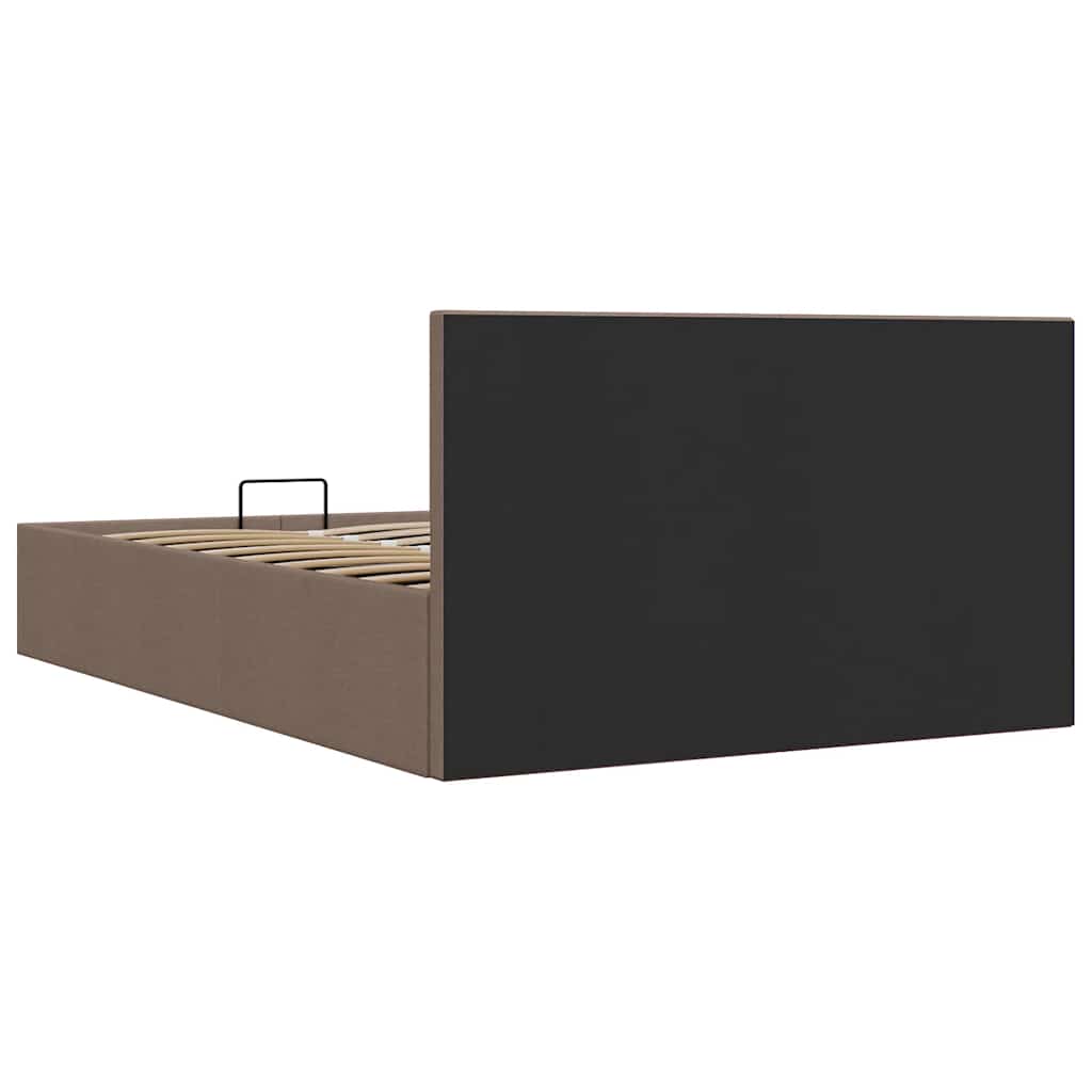 Giroletto con Contenitore Grigio Talpa in Tessuto 120x200 cm 285596