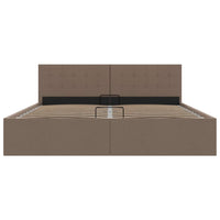 Giroletto con Contenitore Grigio Talpa in Tessuto 160x200 cm 285598