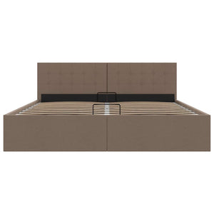 Giroletto con Contenitore Grigio Talpa in Tessuto 160x200 cm 285598