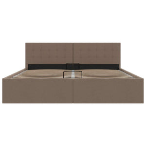 Giroletto con Contenitore Grigio Talpa in Tessuto 180x200 cm 285599