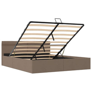 Giroletto Idraulico Contenitore LED Tortora Tessuto 160x200cm 285628