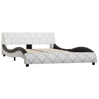 Giroletto Bianco e Nero in Similpelle 120x200 cm 285644