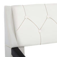 Giroletto Bianco e Nero in Similpelle 120x200 cm 285644