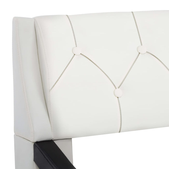 Giroletto Bianco e Nero in Similpelle 120x200 cm 285644