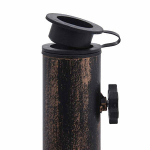Base Ombrellone Bronzo 12 kg 49 cm in Ghisa cod mxl 48533