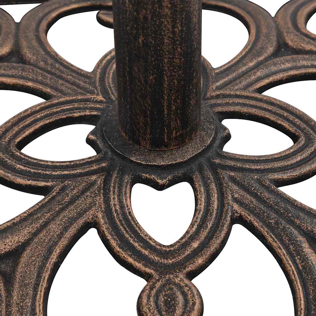 Base Ombrellone Bronzo 12 kg 49 cm in Ghisa cod mxl 48533