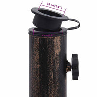 Base Ombrellone Bronzo 12 kg 49 cm in Ghisa cod mxl 48533