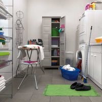 Keter Armadietto con Scaffali Excellence Beige e Talpa 182 cm 46639