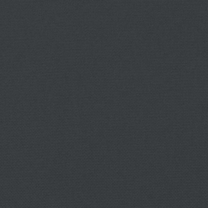 Cuscini per Sedie 2 pz Neri 120x50x3 cm in Tessuto 47538
