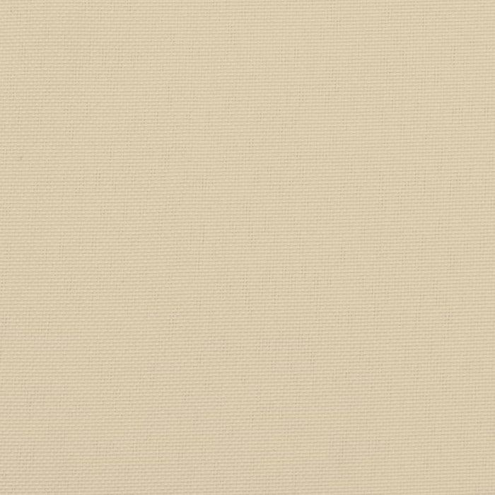 Cuscini per Sedie 2 pz Beige 120x50x3 cm in Tessuto 47542