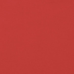 Cuscini per Sedia 2 pz Rossi 50x50x3 cm in Tessuto Oxford 47600