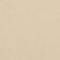Cuscini per Sedia 2 pz Beige 50x50x3 cm in Tessuto Oxford 47605