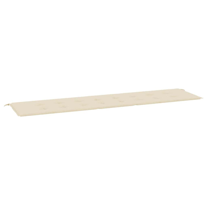 Cuscino per Panca Beige 200x50x3 cm in Tessuto Oxford 47615