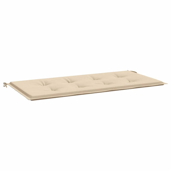 Cuscino per Panca Beige 120x50x4 cm in Tessuto Oxford 47626