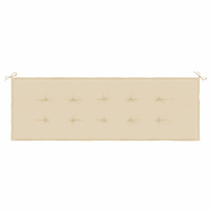 Cuscino per Panca da Giardino Beige 150x50x3 cm cod mxl 68526