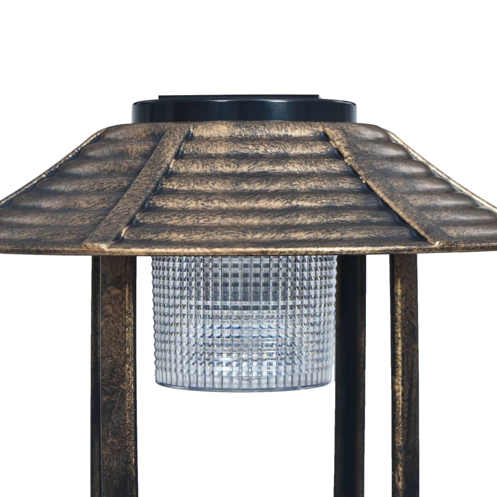 Bagnetto per Uccelli Decorativa con Luci LED Solari in Plastica 48221