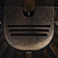 Fontana a Muro Design a Testa di Leone Bronzo 48222