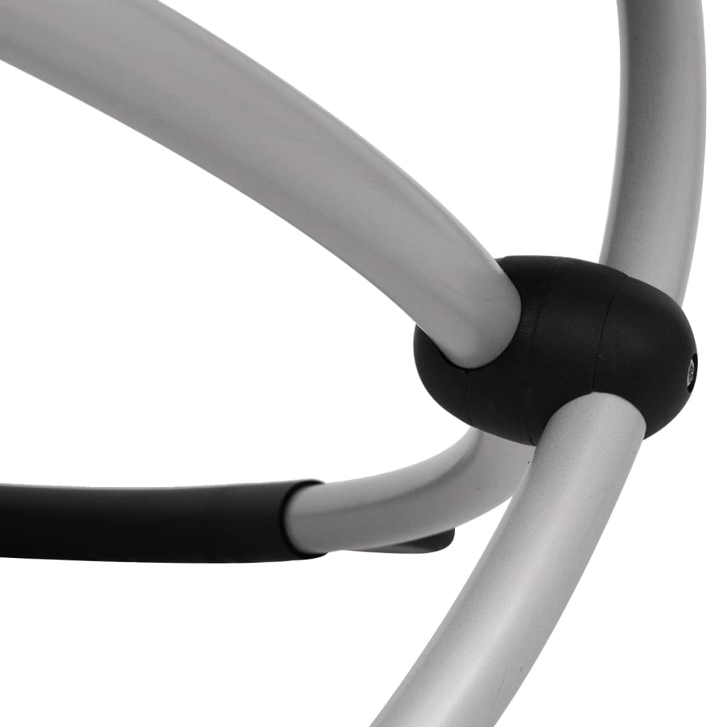 Sdraio sedia a sdraio prendisole lettino da giardino terrazza arredo da esterno geometrico per esterni verde acciaio 02_0012780